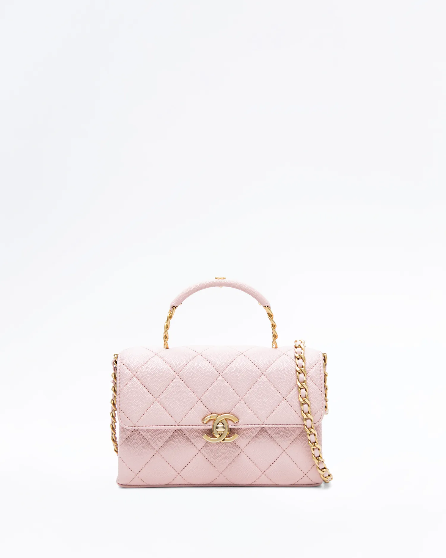 Caviar Carry Me Mini Top Handle Bag