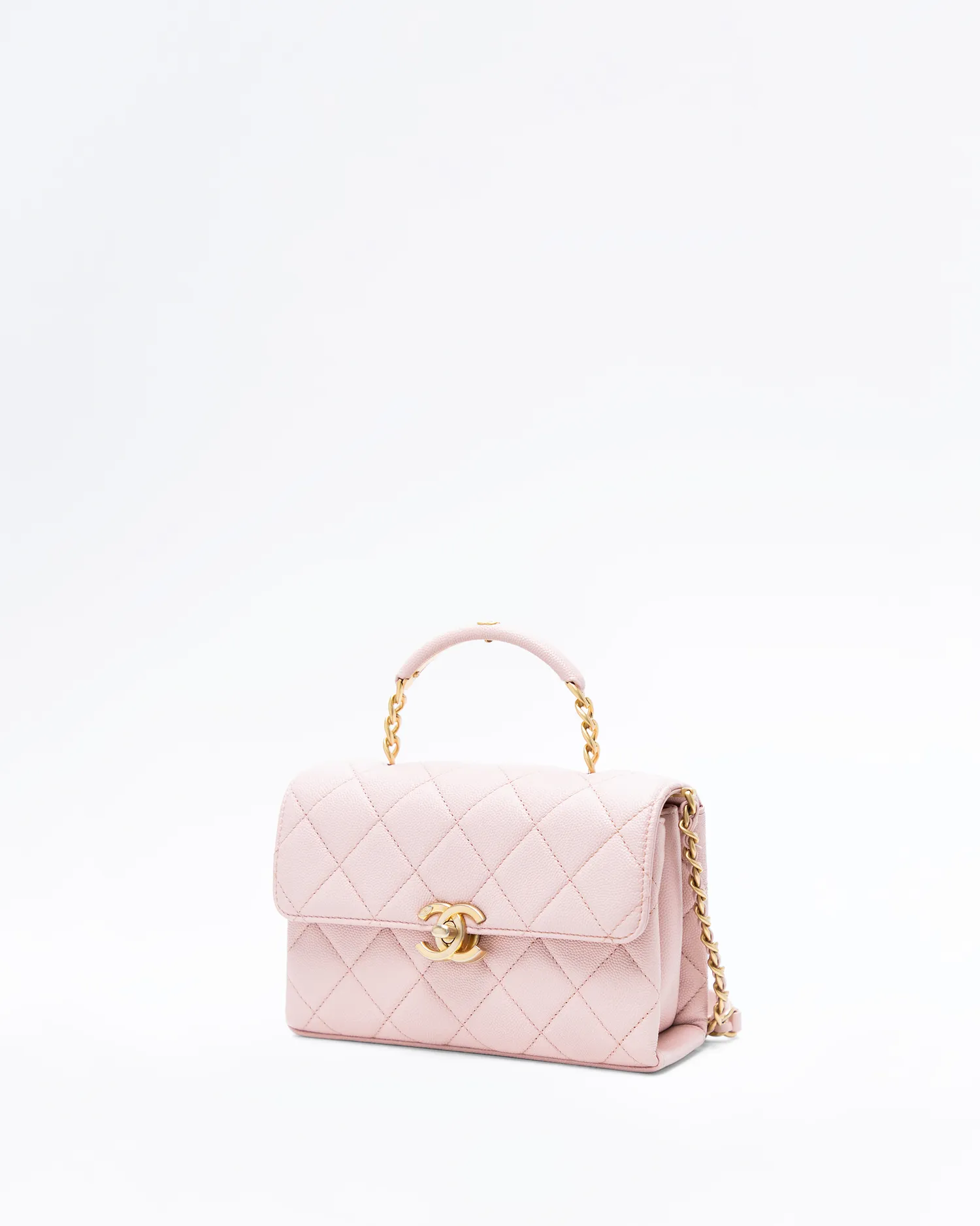 Caviar Carry Me Mini Top Handle Bag