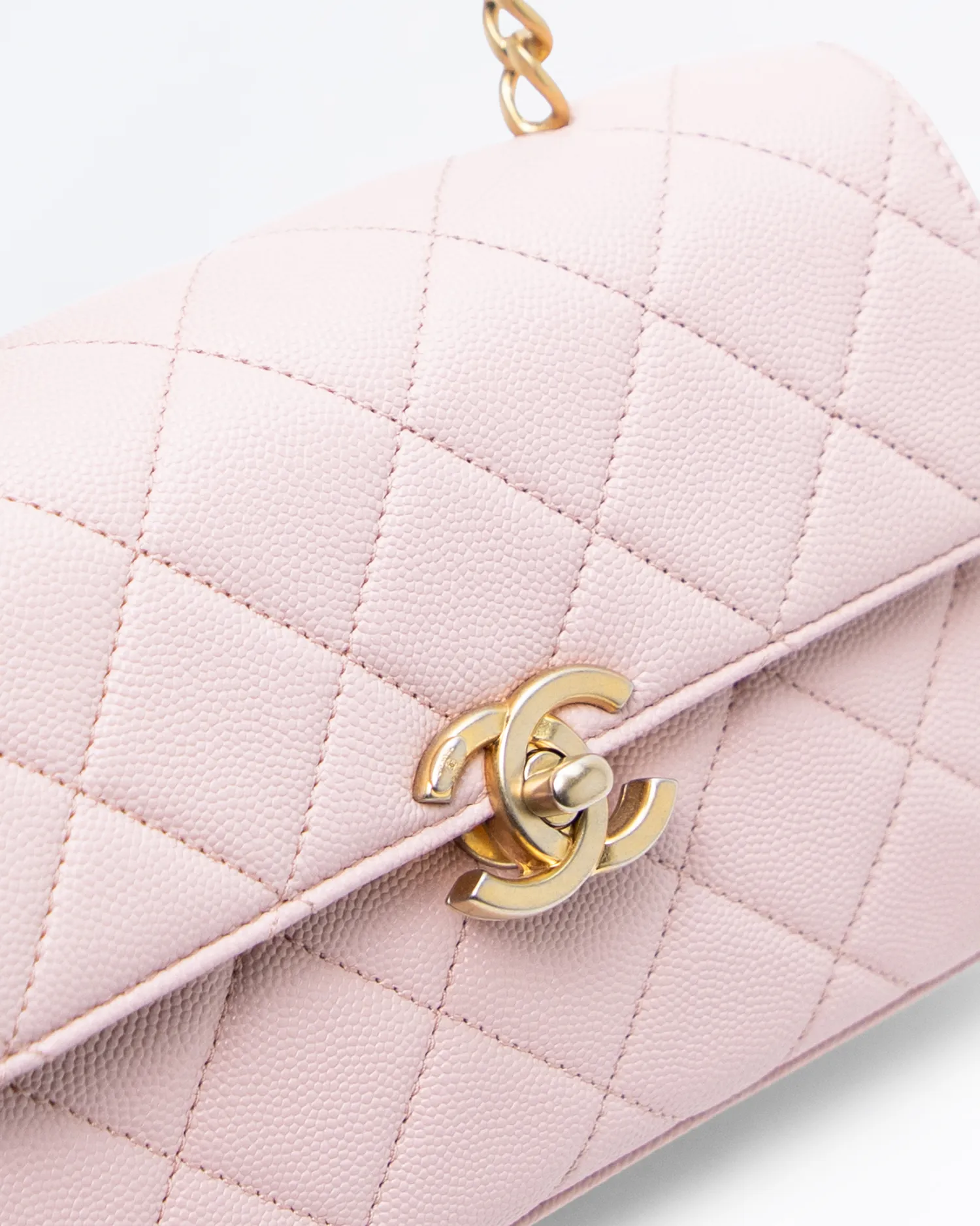 Caviar Carry Me Mini Top Handle Bag
