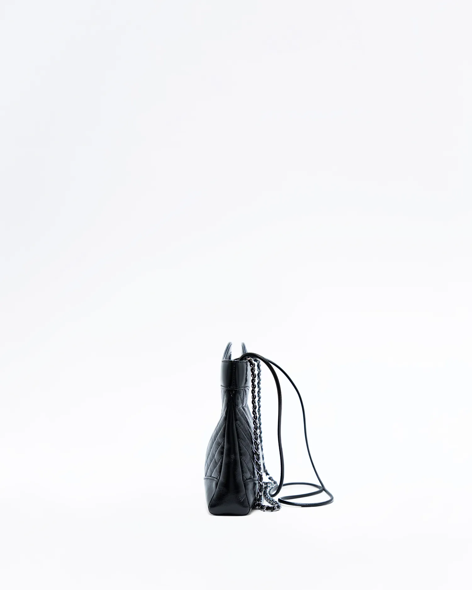 Chevron Chanel 31 Mini Shopping Bag