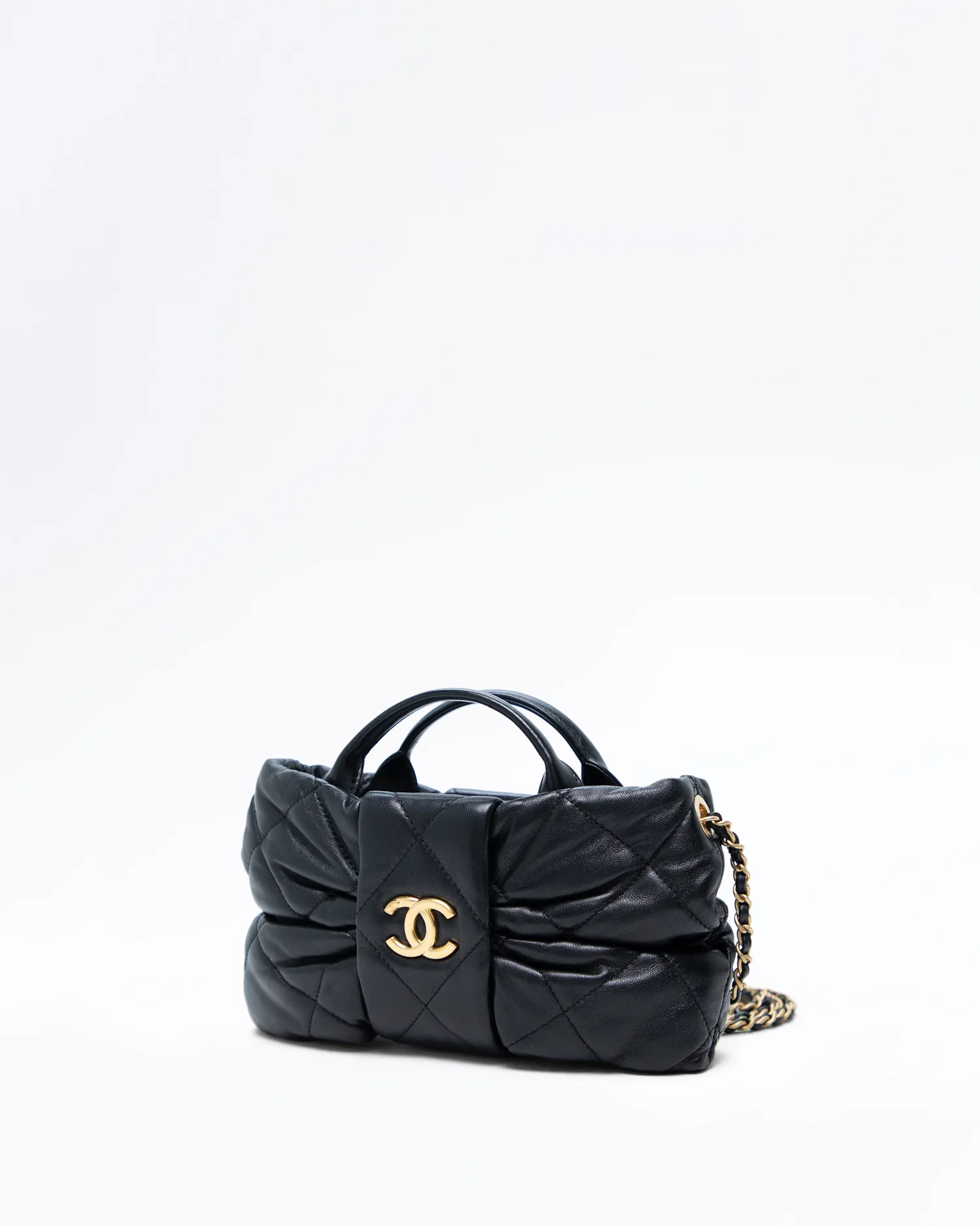 Lambskin Mini Bow Bag