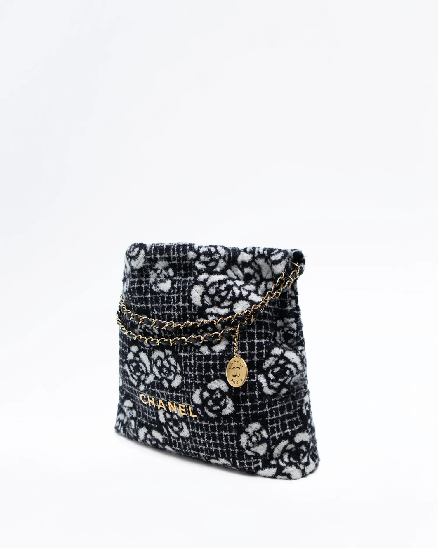 Cashmere Chanel 22 Handbag