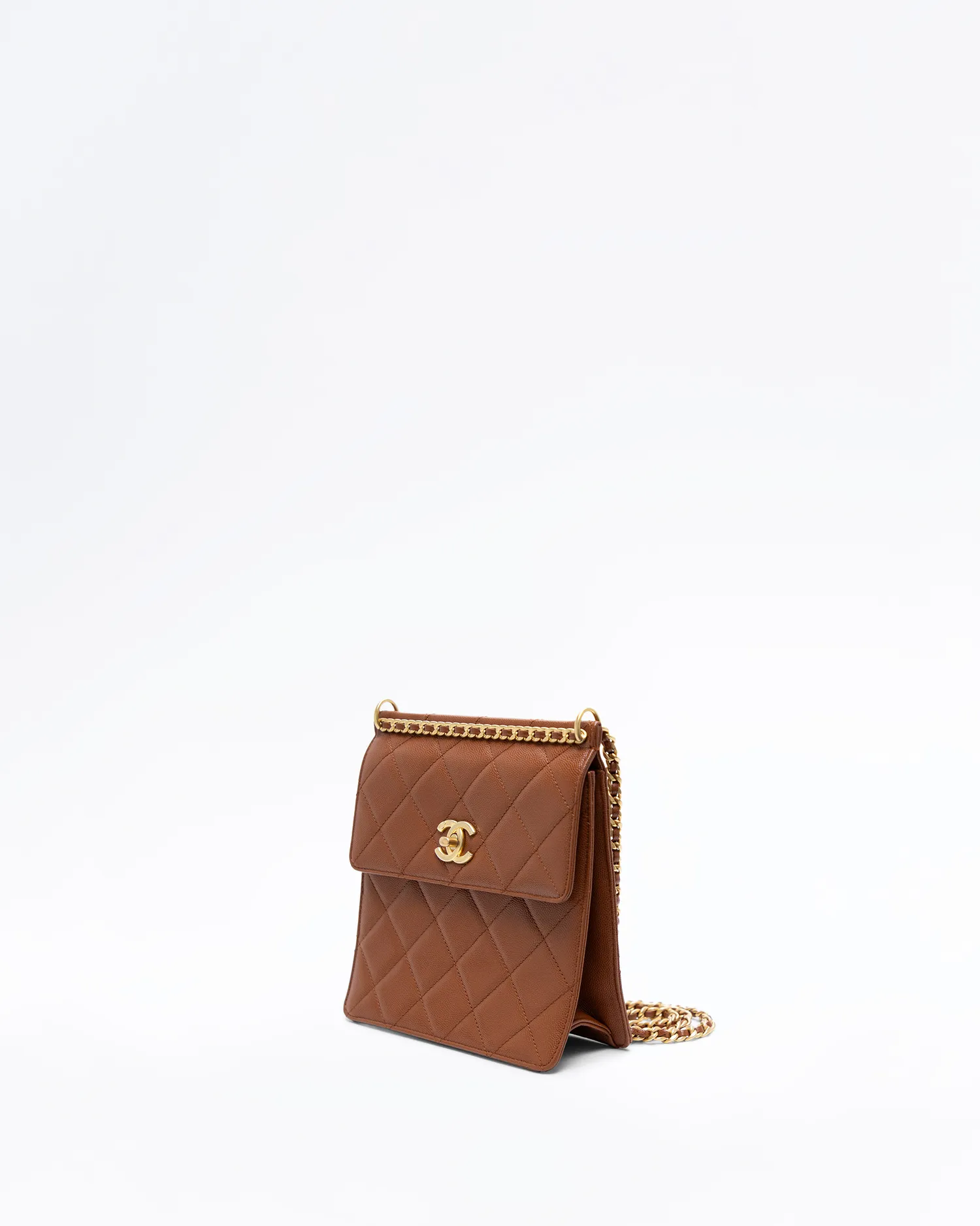 Caviar Chain Frame Backpack