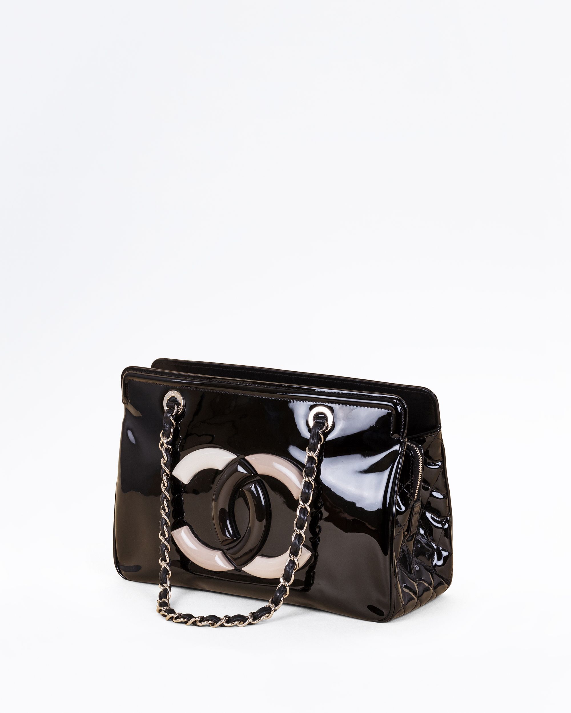 Chanel Vinyl Lipstick Ligne Tote | Vivrelle