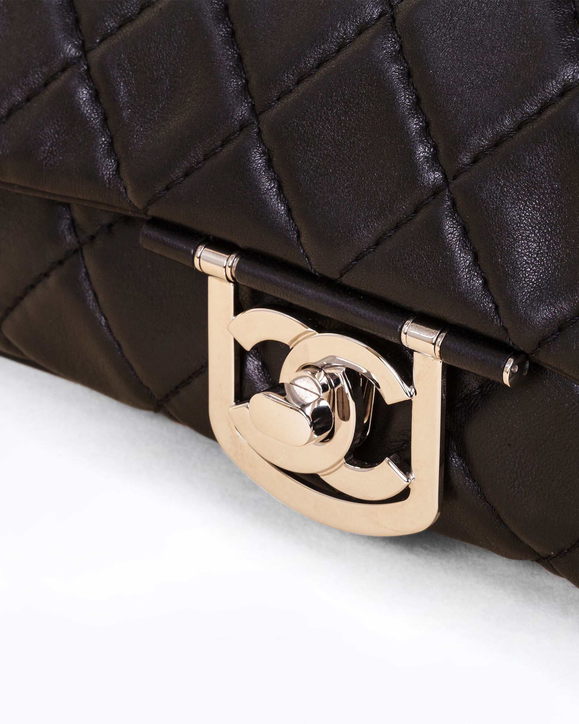 Chanel Lambskin Quilted Icons Secret Label Flap Bag | Vivrelle