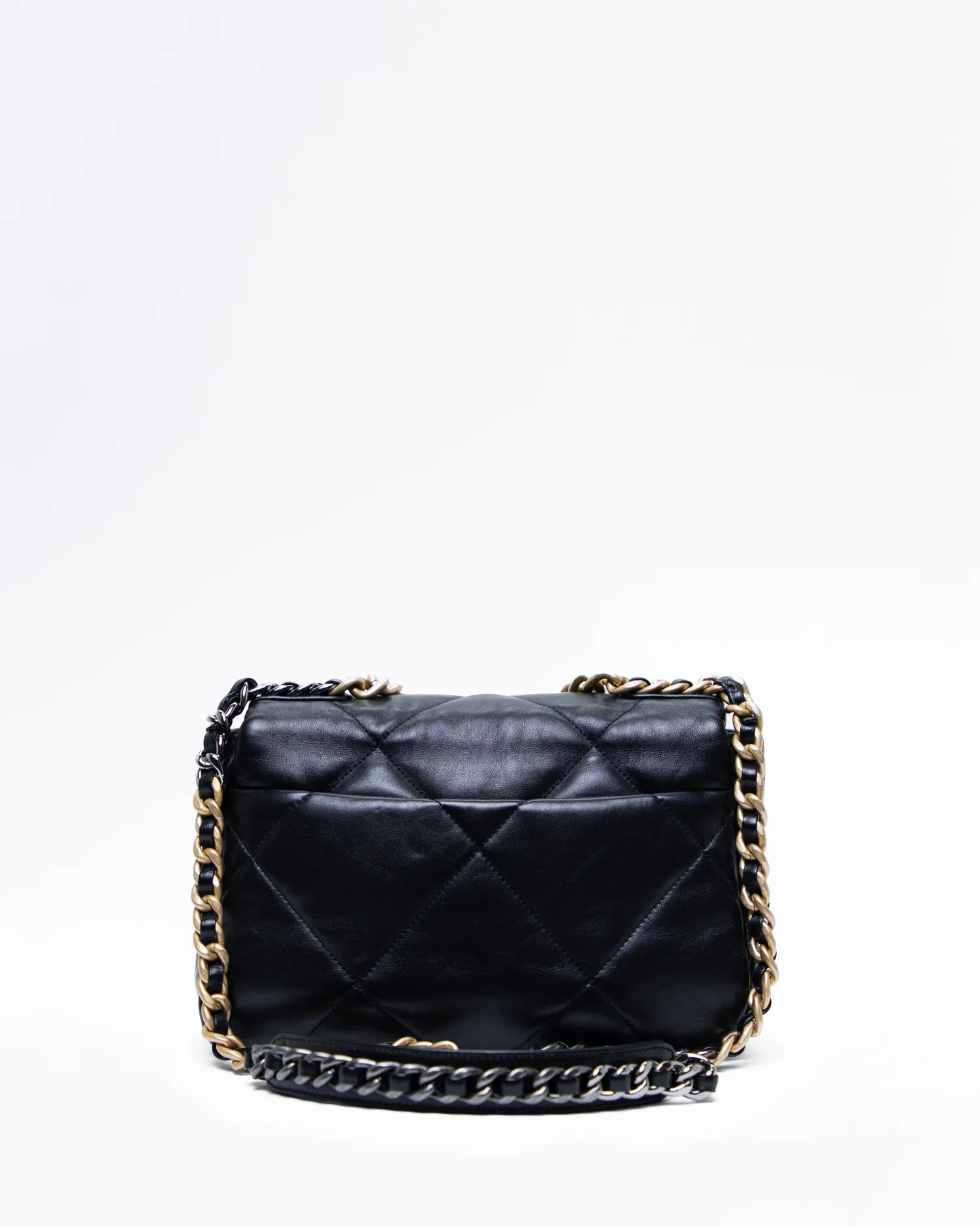 Lambskin Chanel 19 Flap Bag