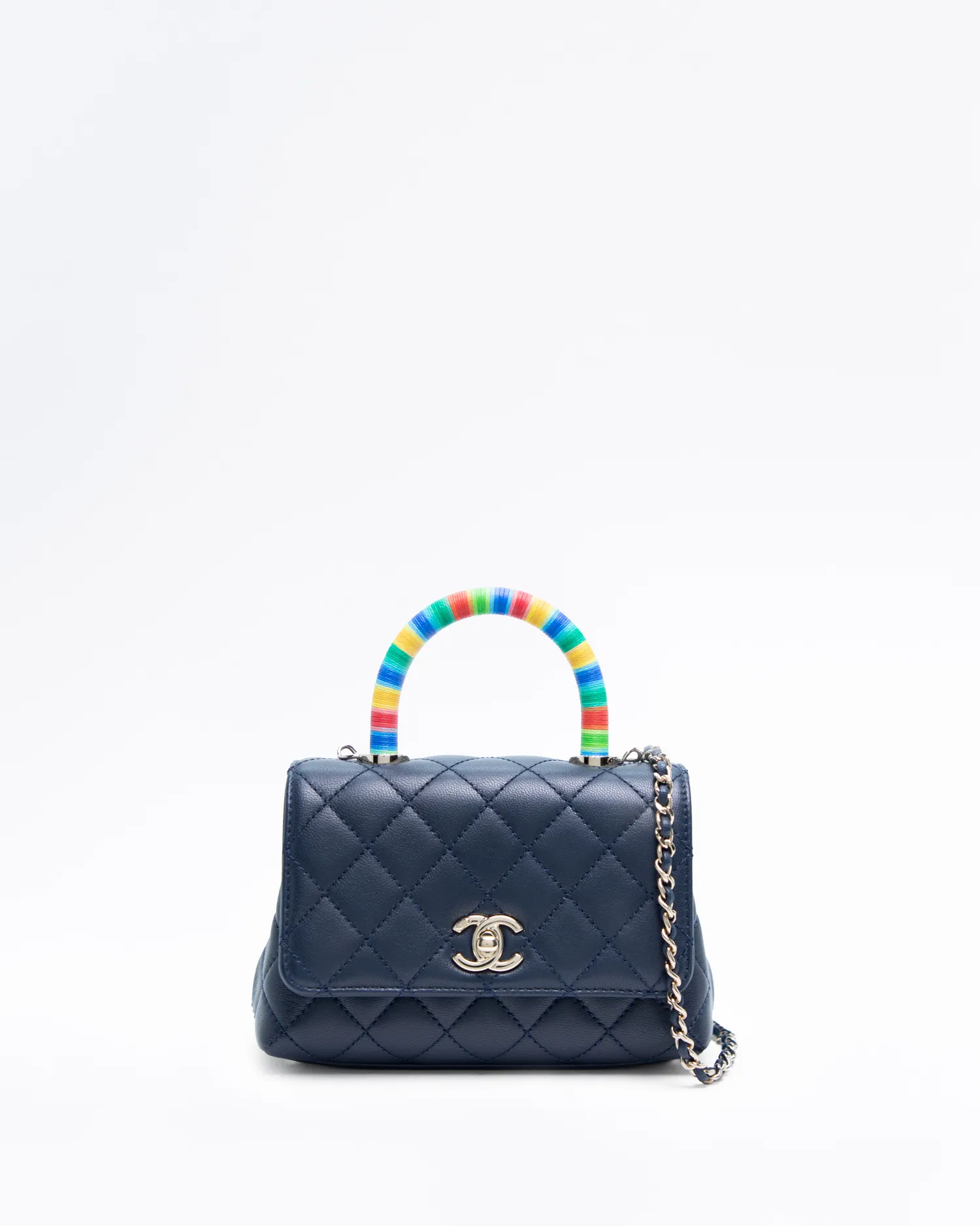 Rainbow Extra Mini Coco Handle Bag