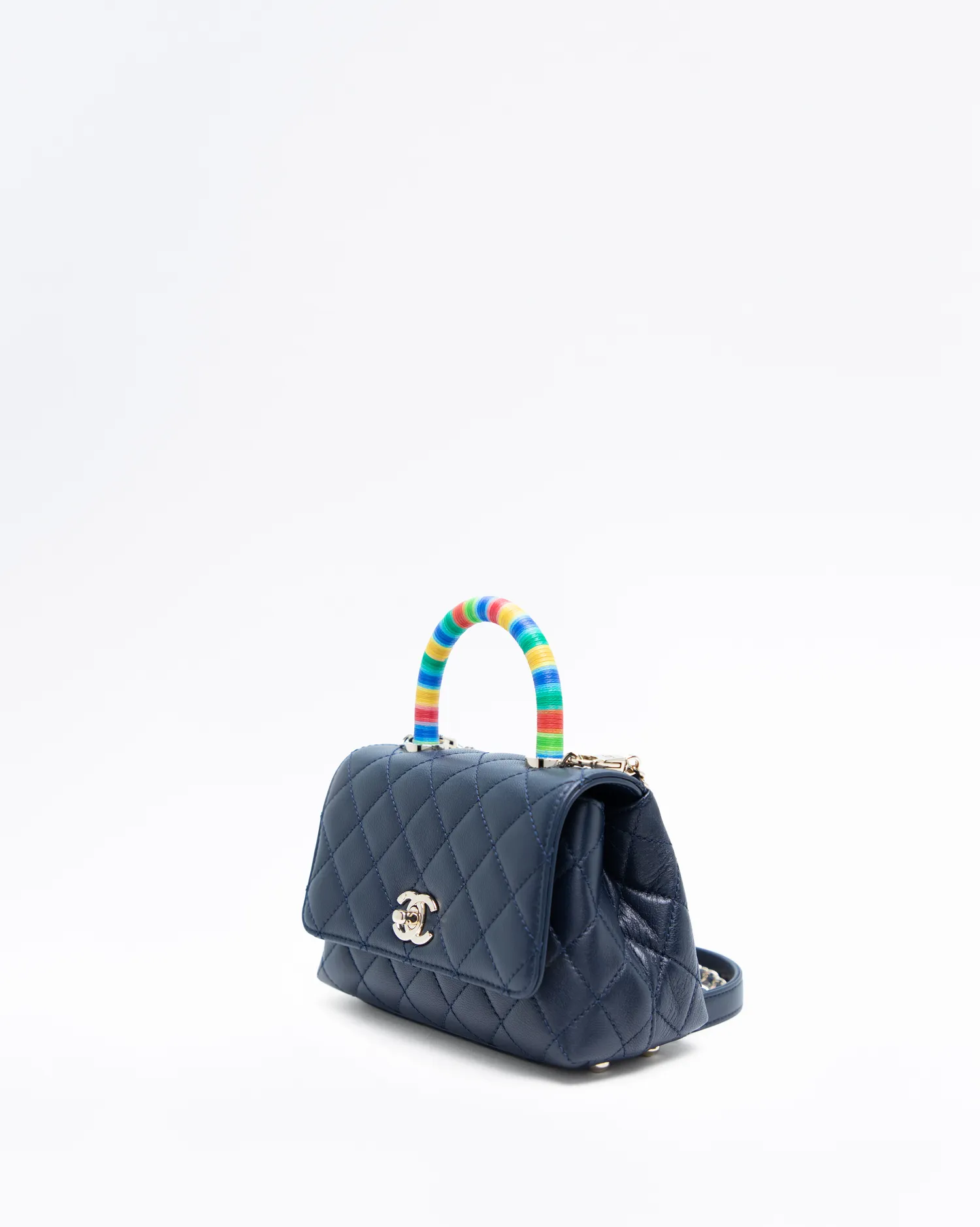 Rainbow Extra Mini Coco Handle Bag