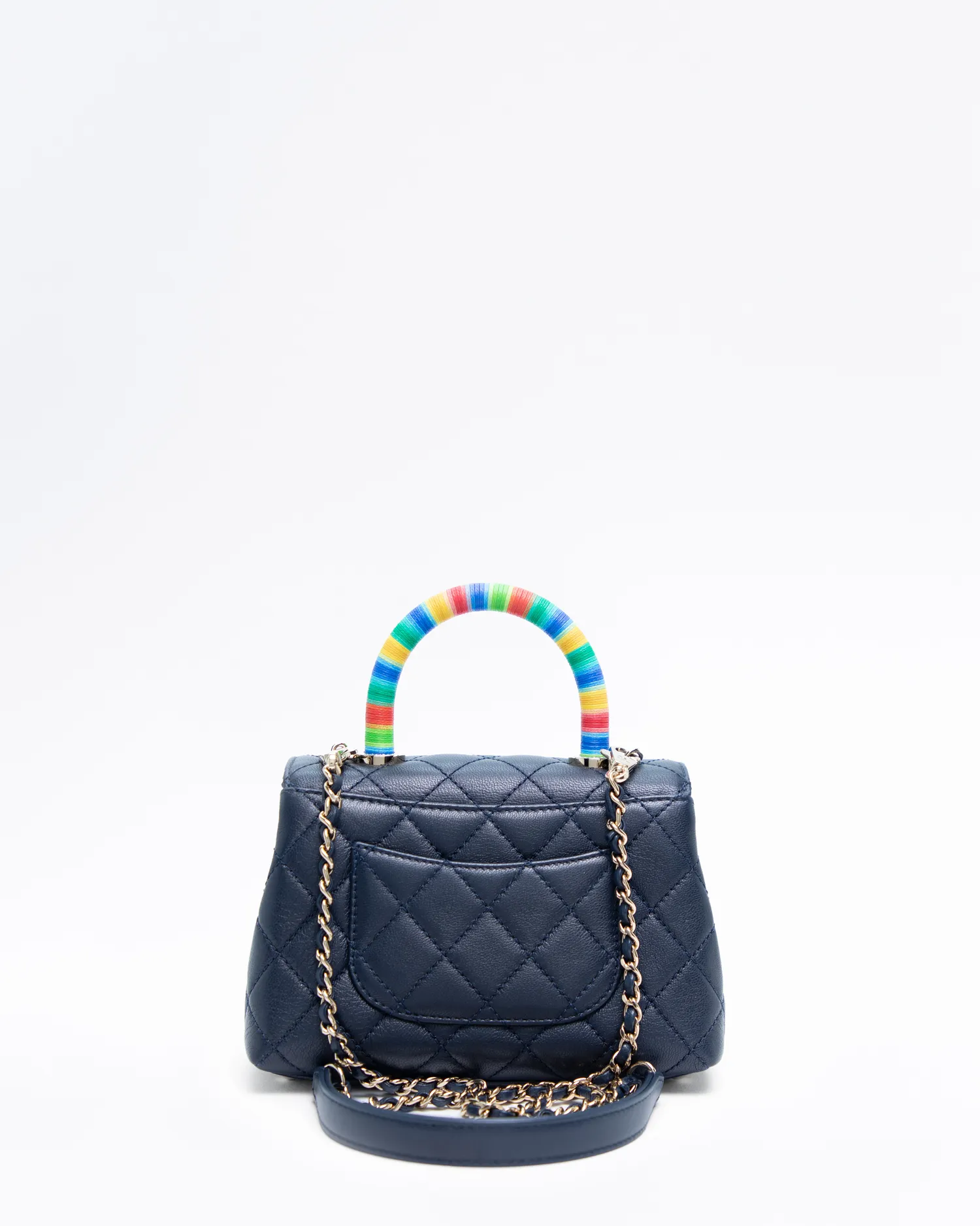 Rainbow Extra Mini Coco Handle Bag