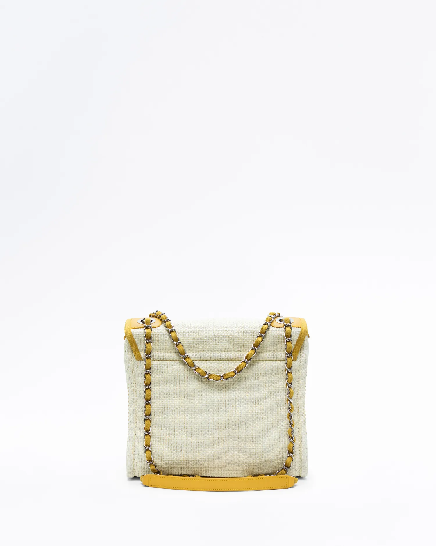 Raffia Deauville Small Messenger Bag