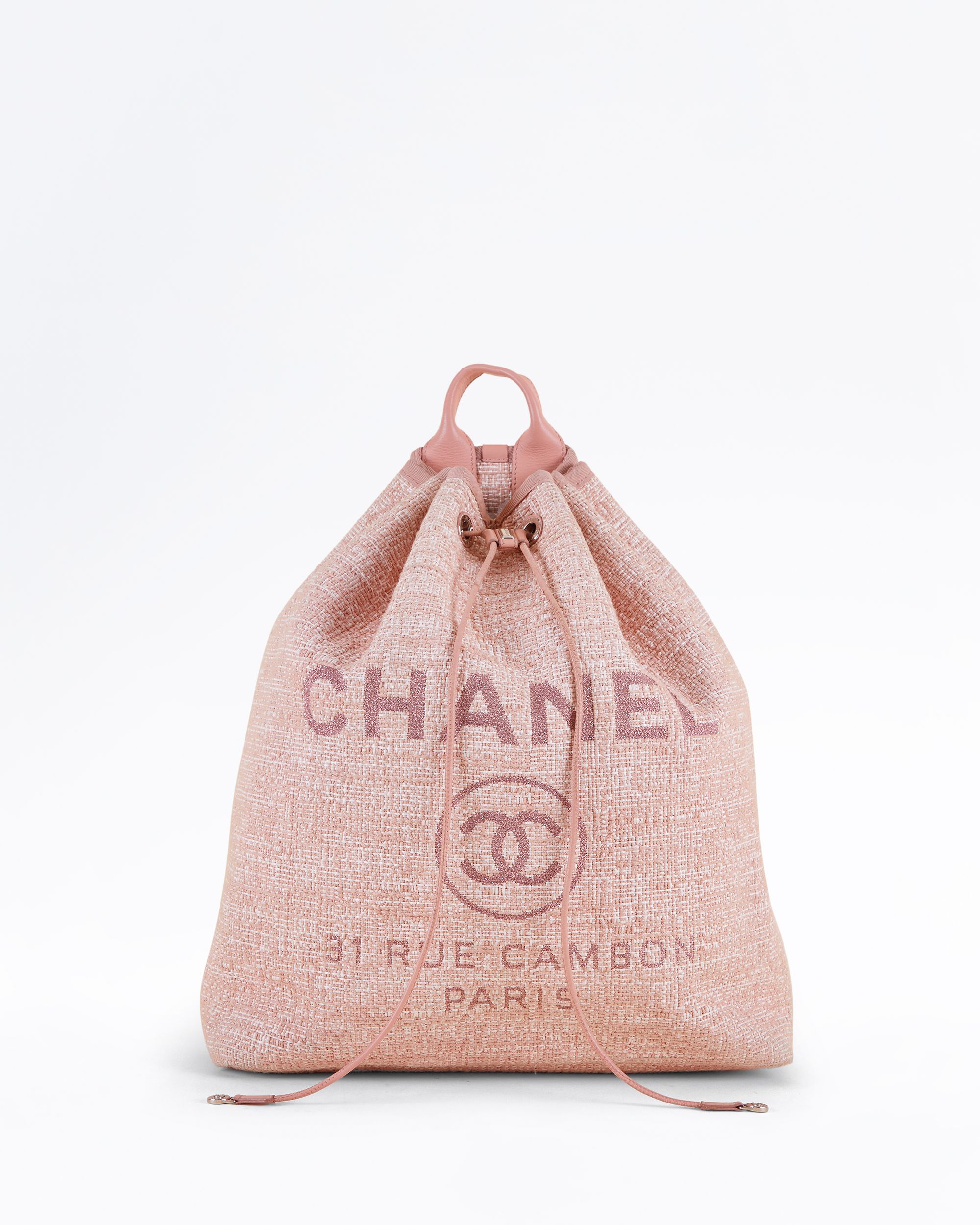 Chanel Raffia Deauville Backpack | Vivrelle
