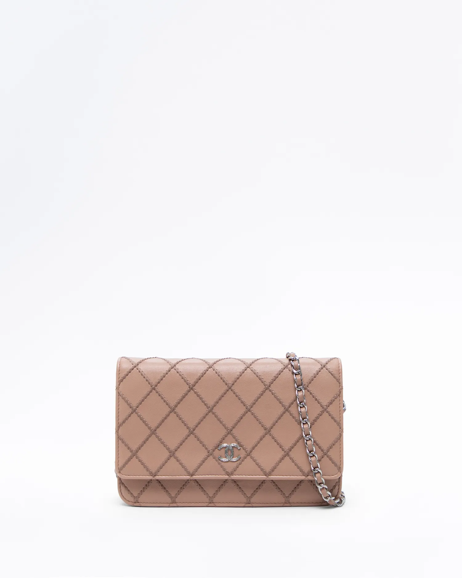 Stitched Fancy Wallet on a Chain