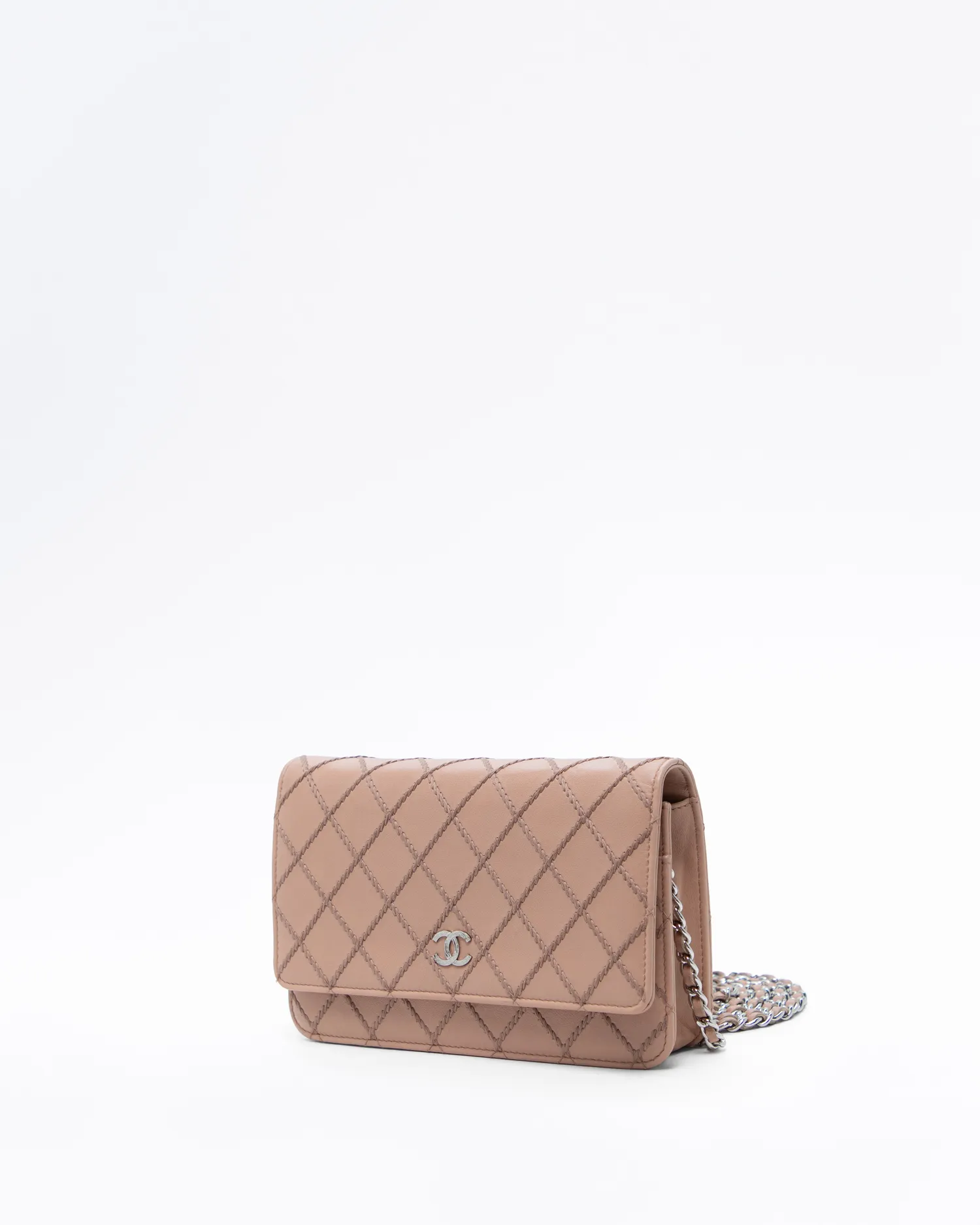 Stitched Fancy Wallet on a Chain