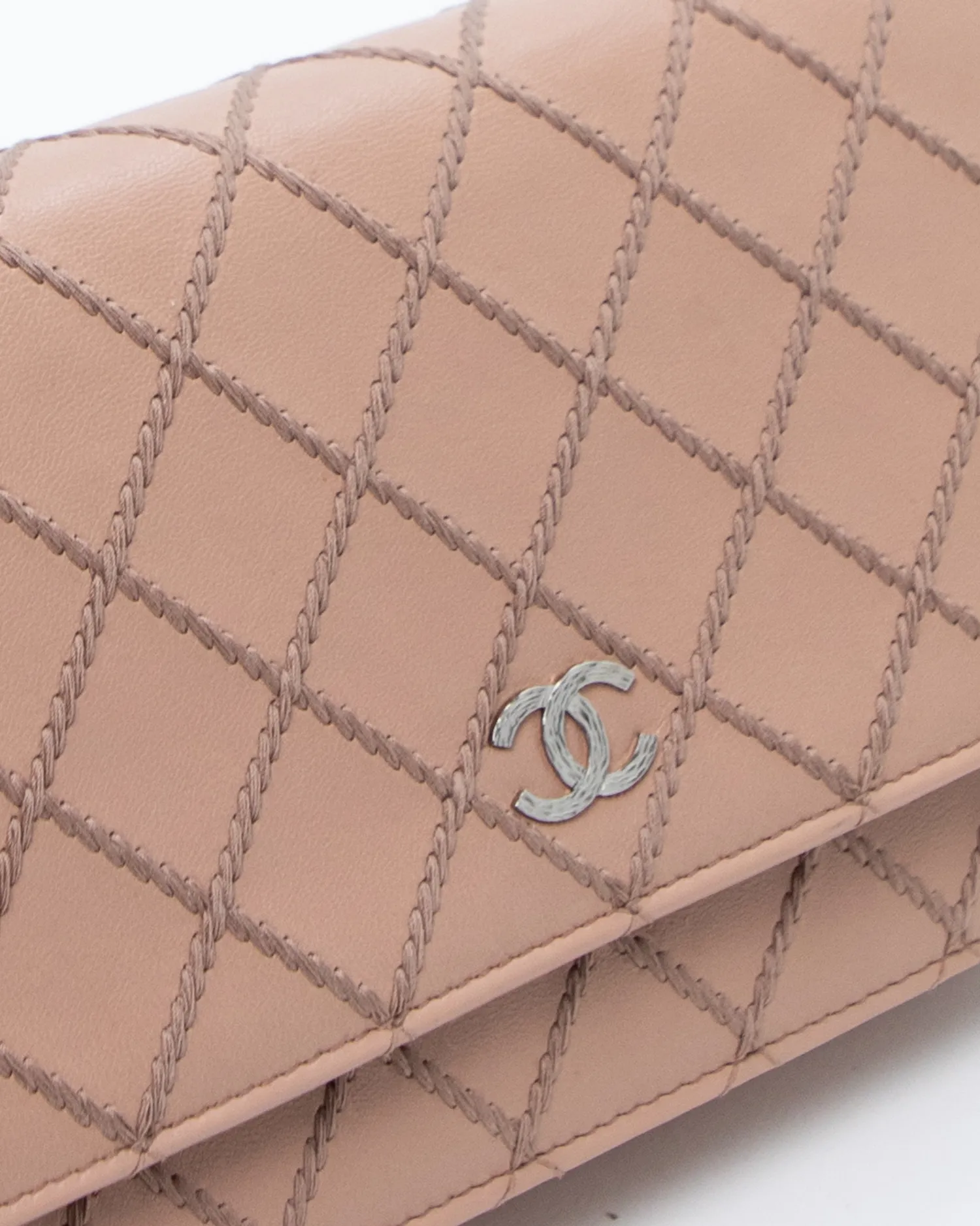 Stitched Fancy Wallet on a Chain