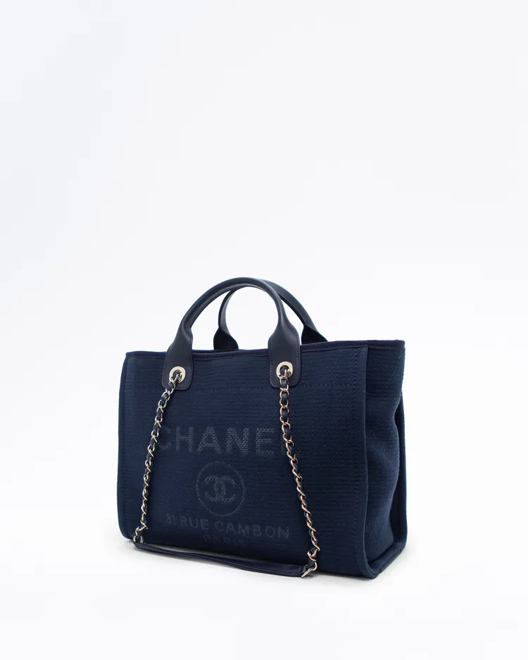 Alternate view angle of Deauville Small Shopping Tote
