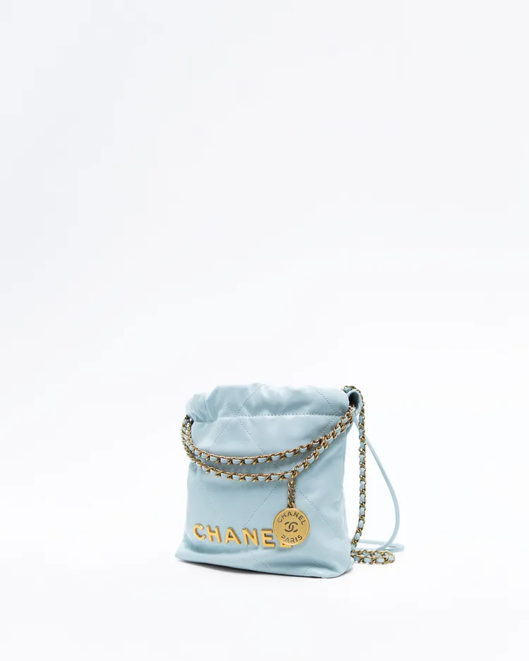 Alternate view angle of Chanel 22 Mini Handbag