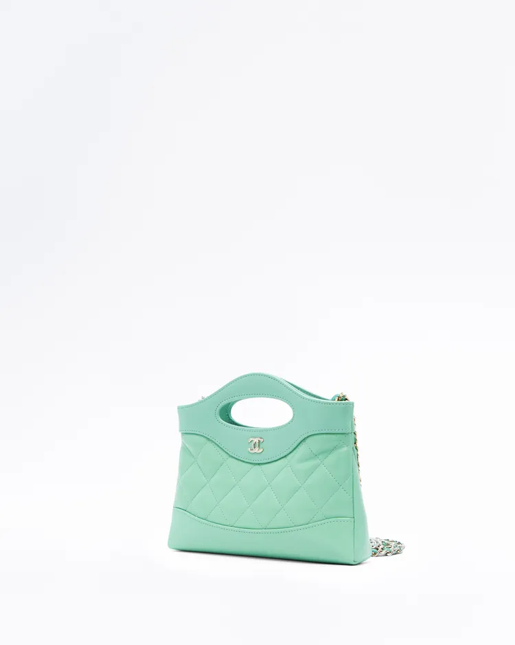Alternate view angle of Chanel 31 Nano Shopping Bag