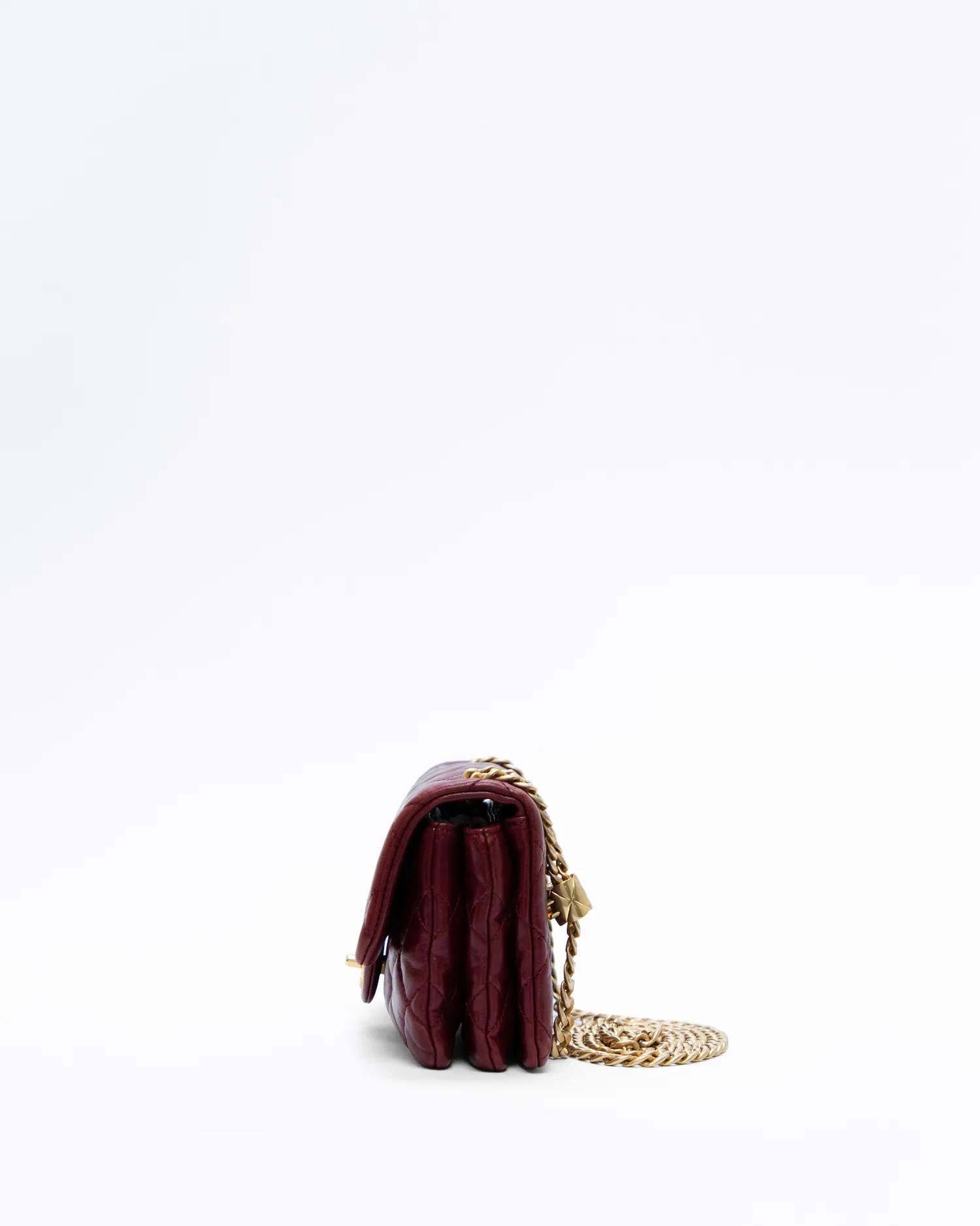 Lambskin Pillow Crush Small Flap Bag