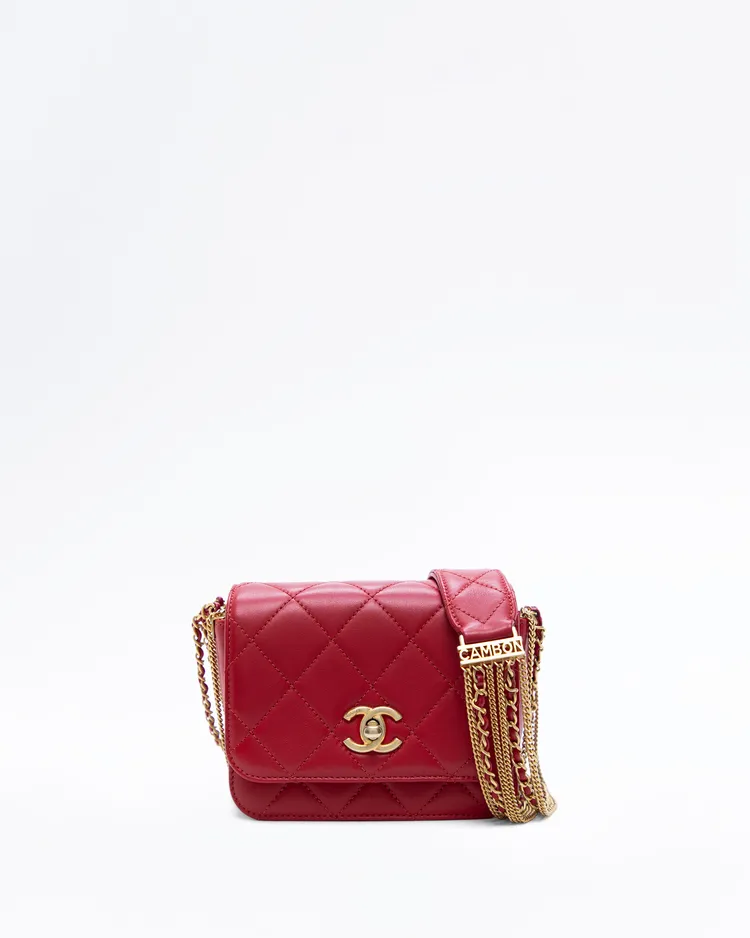 Cambon Multi Chain Mini Flap Bag