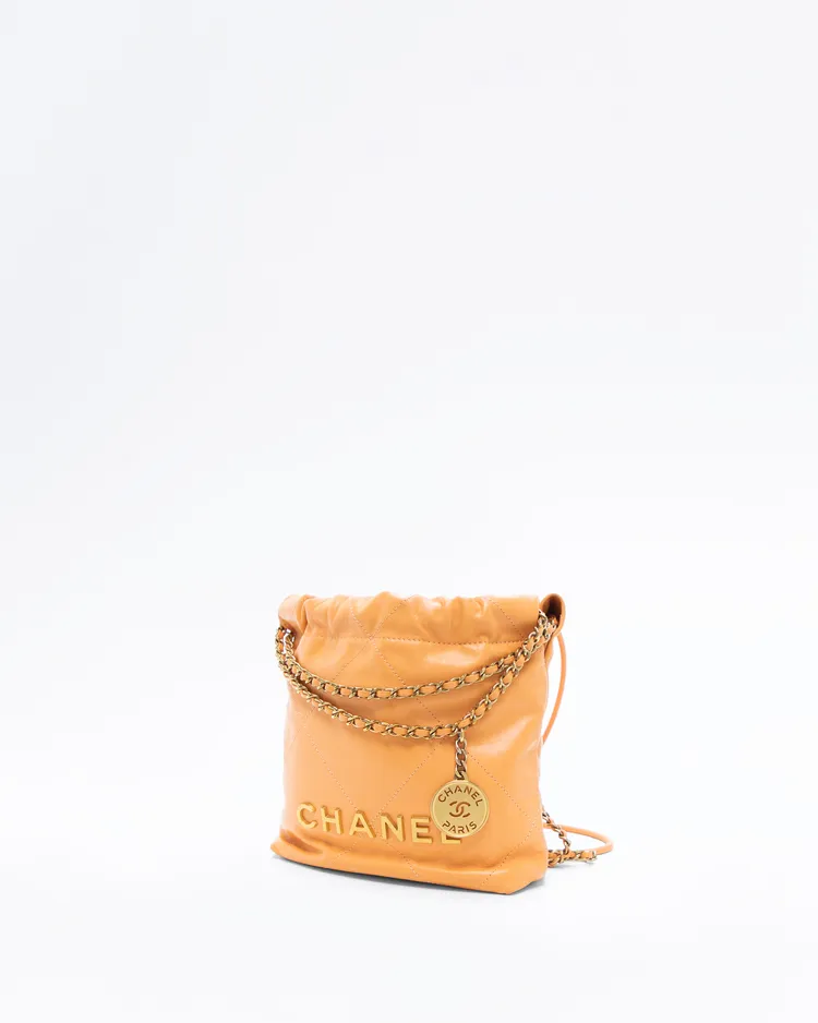 Alternate view angle of Chanel 22 Mini Handbag