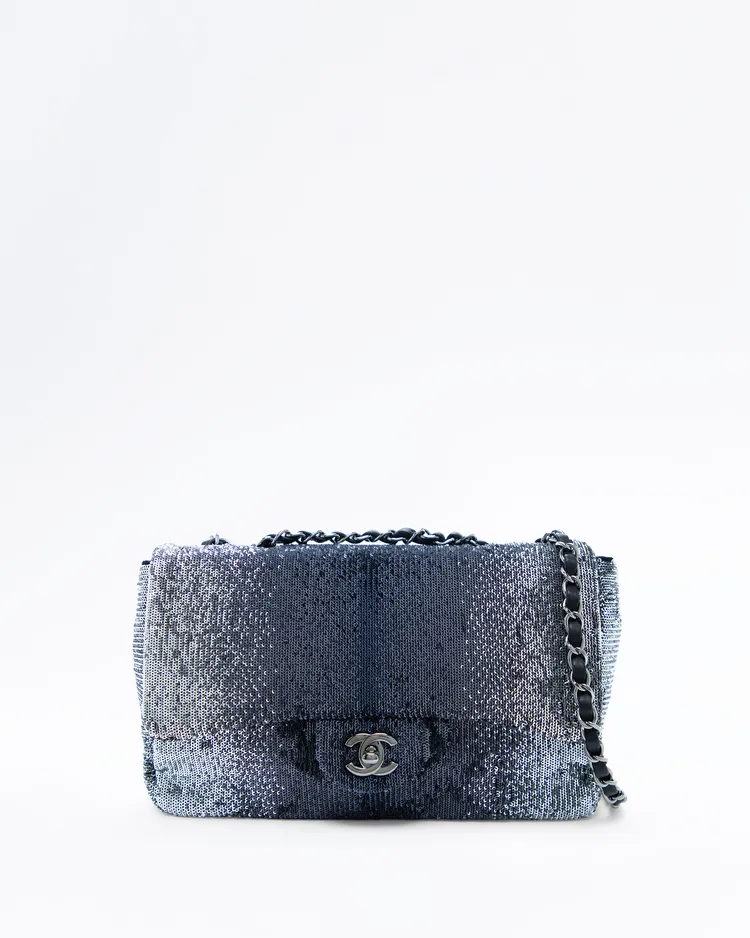 Sequin Classic Flap Bag