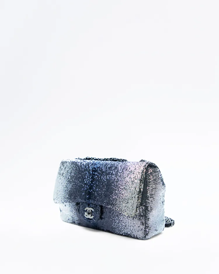 Alternate view angle of Sequin Classic Flap Bag