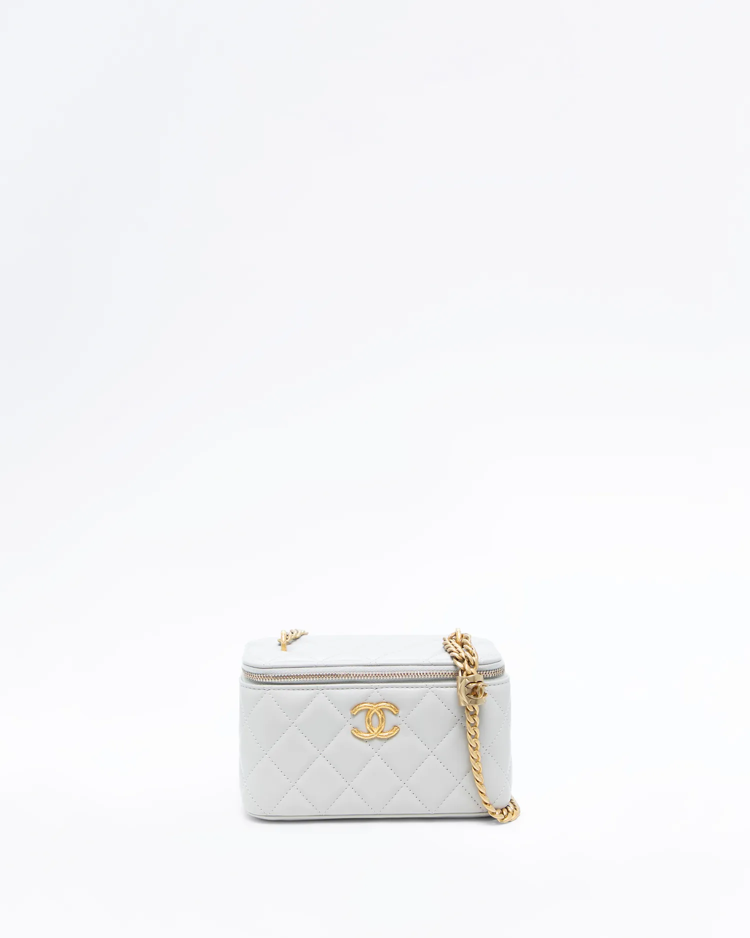 Lambskin Pillow Crush Vanity with Chain