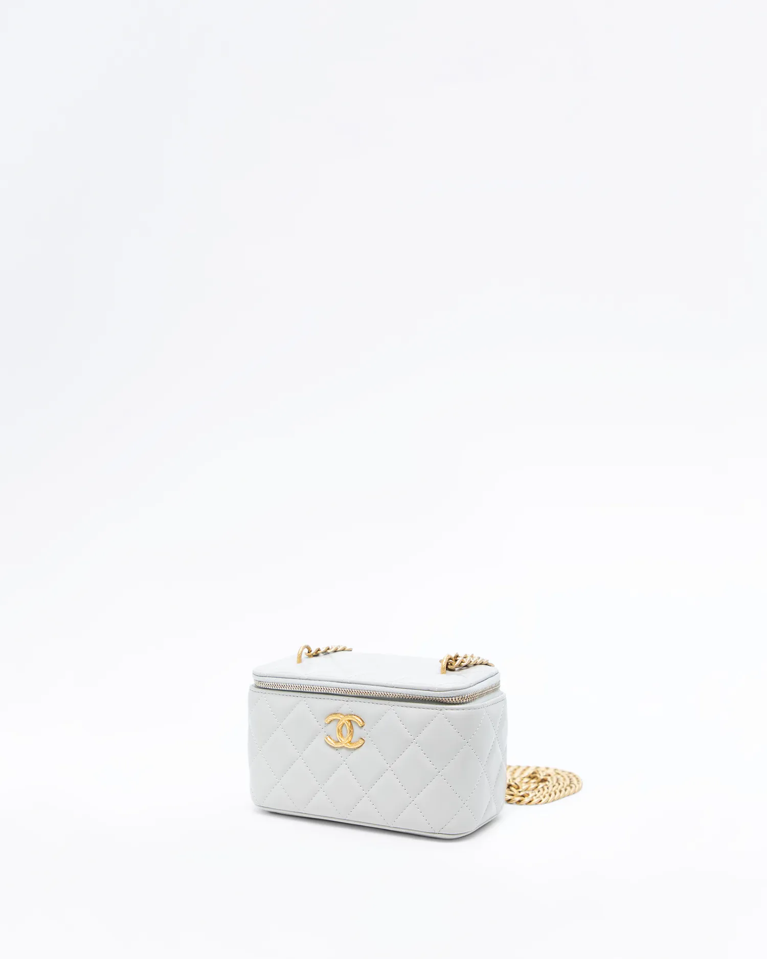 Lambskin Pillow Crush Vanity with Chain