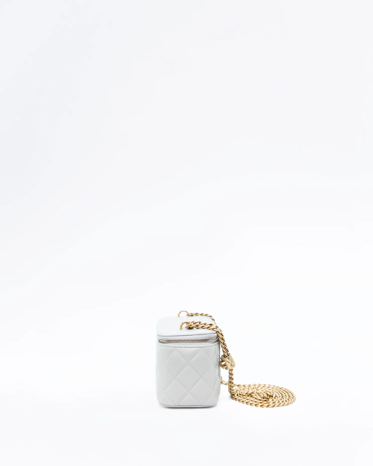 Lambskin Pillow Crush Vanity with Chain