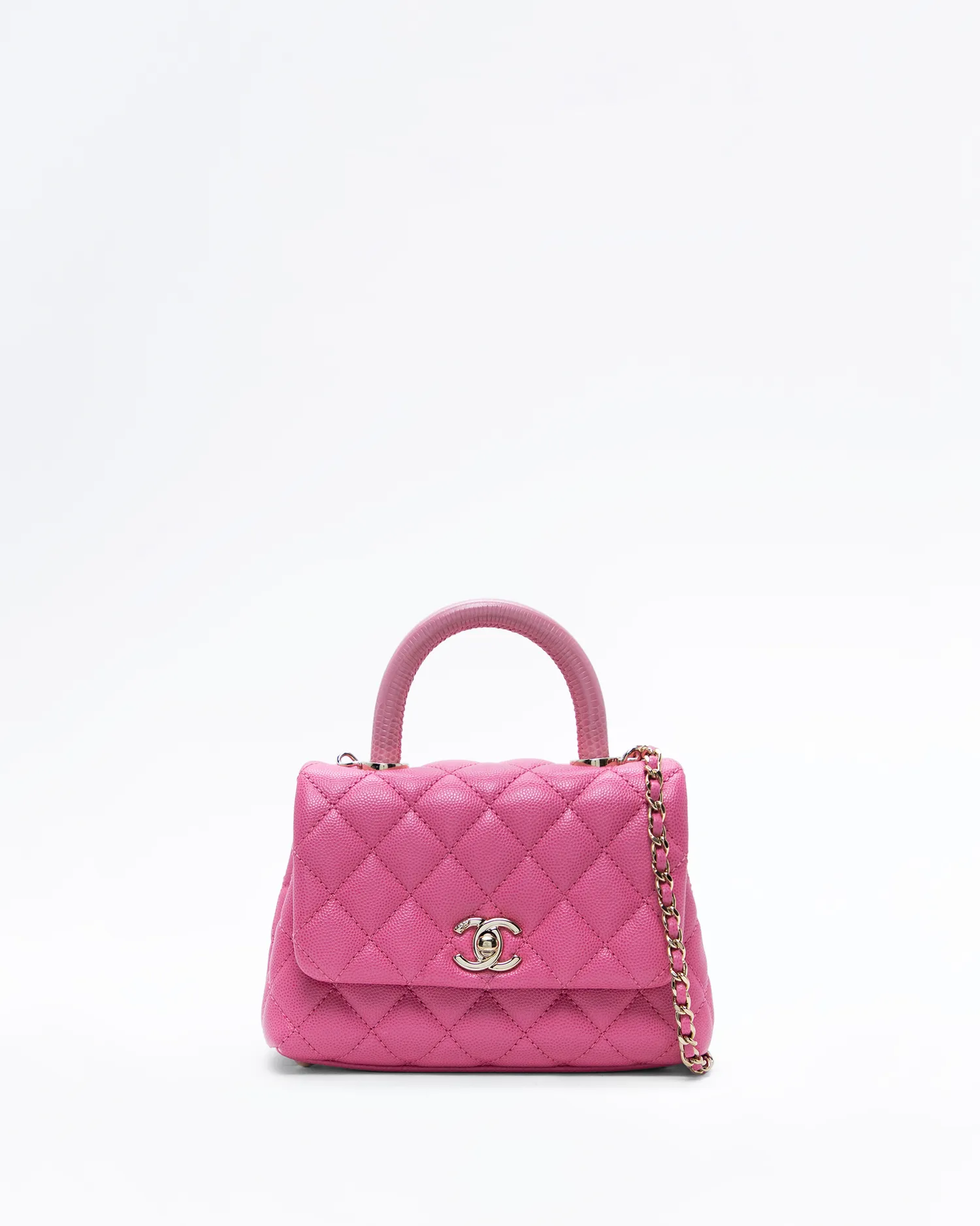 Caviar Extra Mini Coco Handle Bag