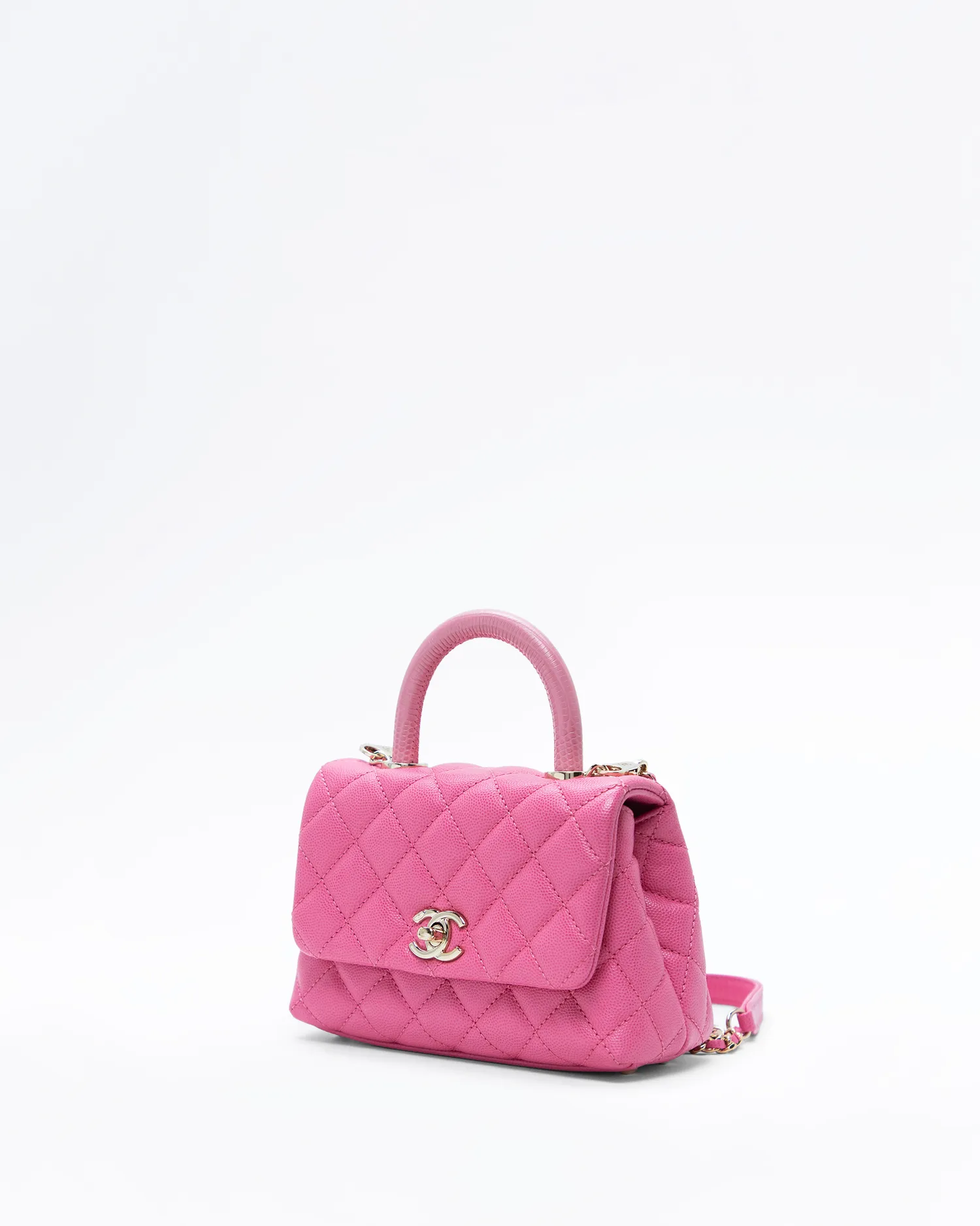 Caviar Extra Mini Coco Handle Bag