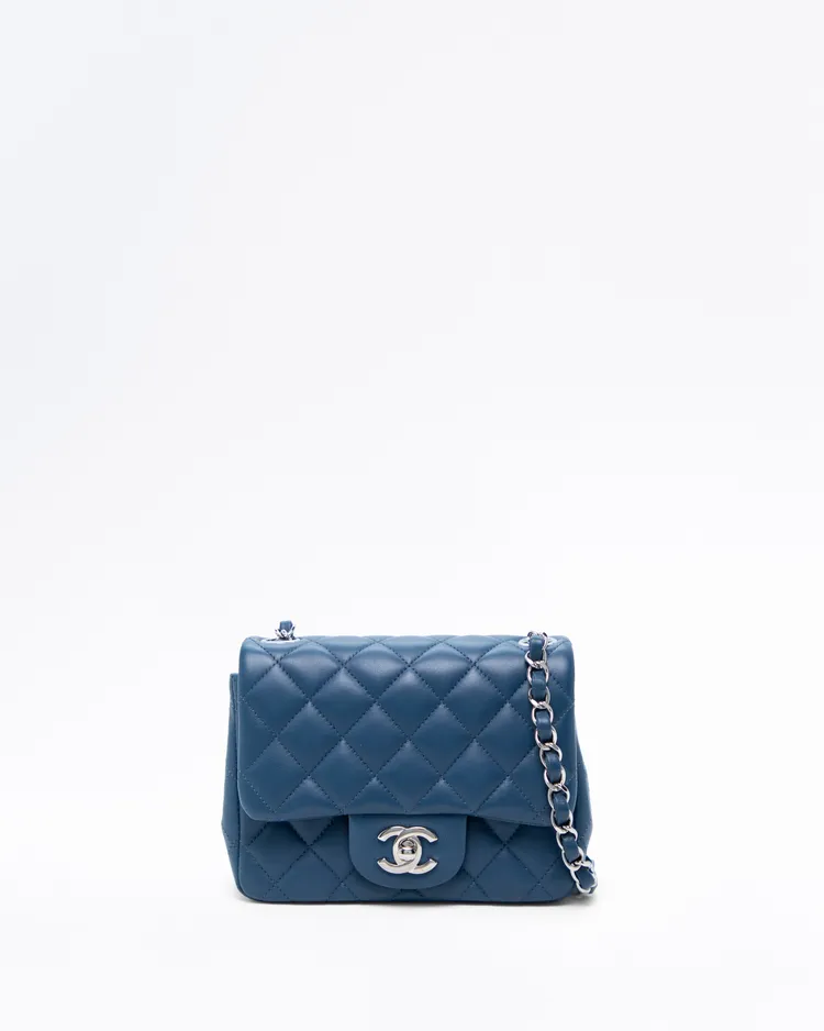 Lambskin Quilted Mini Flap Bag