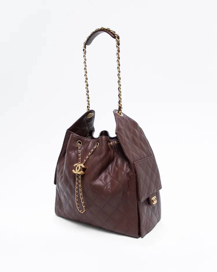 Alternate view angle of Chanel 25 Medium Handbag