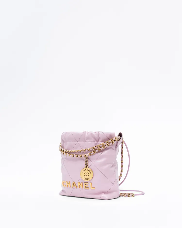 Alternate view angle of Chanel 22 Mini Handbag