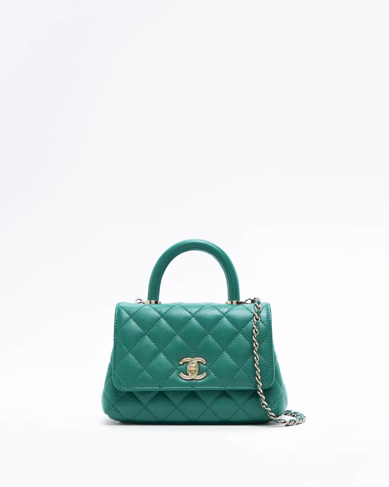 Caviar Extra Mini Coco Handle Bag