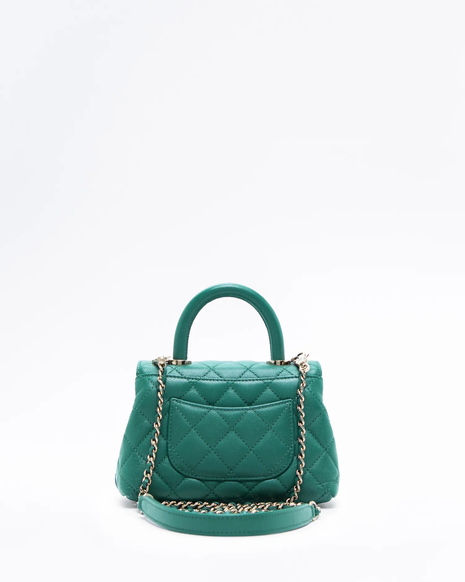 Caviar Extra Mini Coco Handle Bag