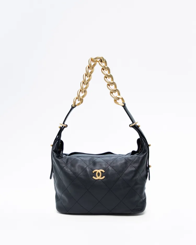 Daily Belted Small Hobo Bag