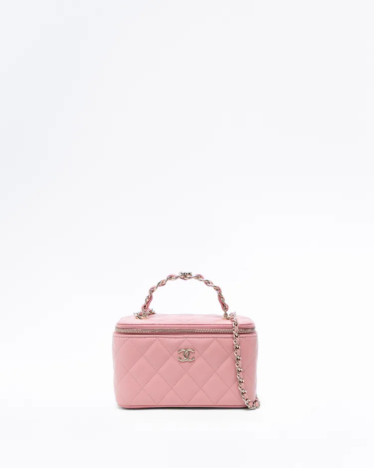 CC Top Handle Vanity with Chain