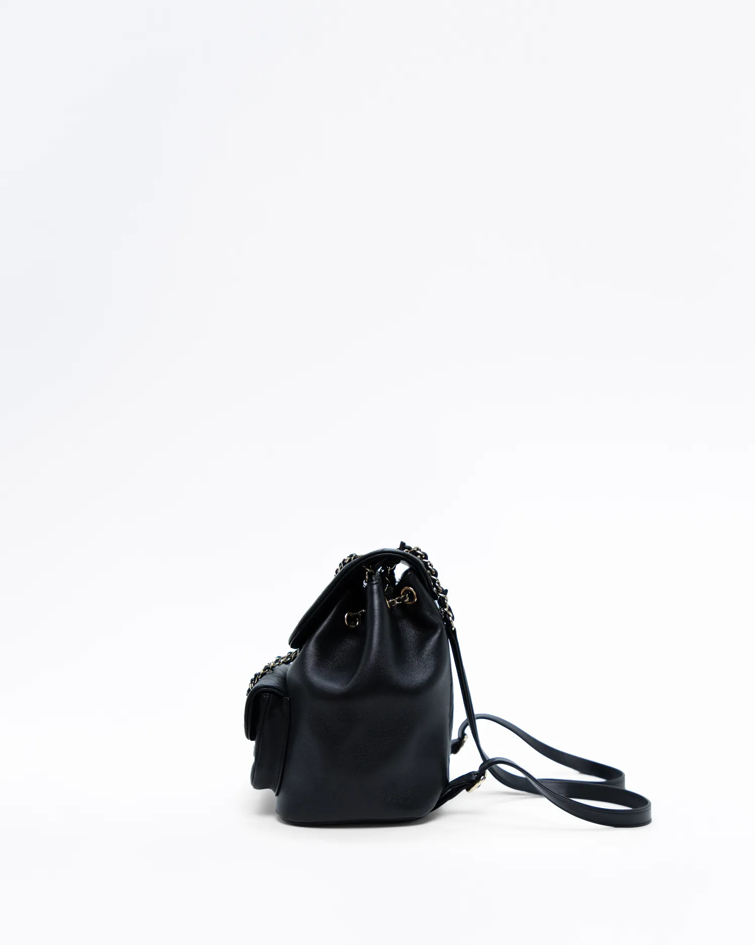 Lambskin Duma Pockets Small Backpack