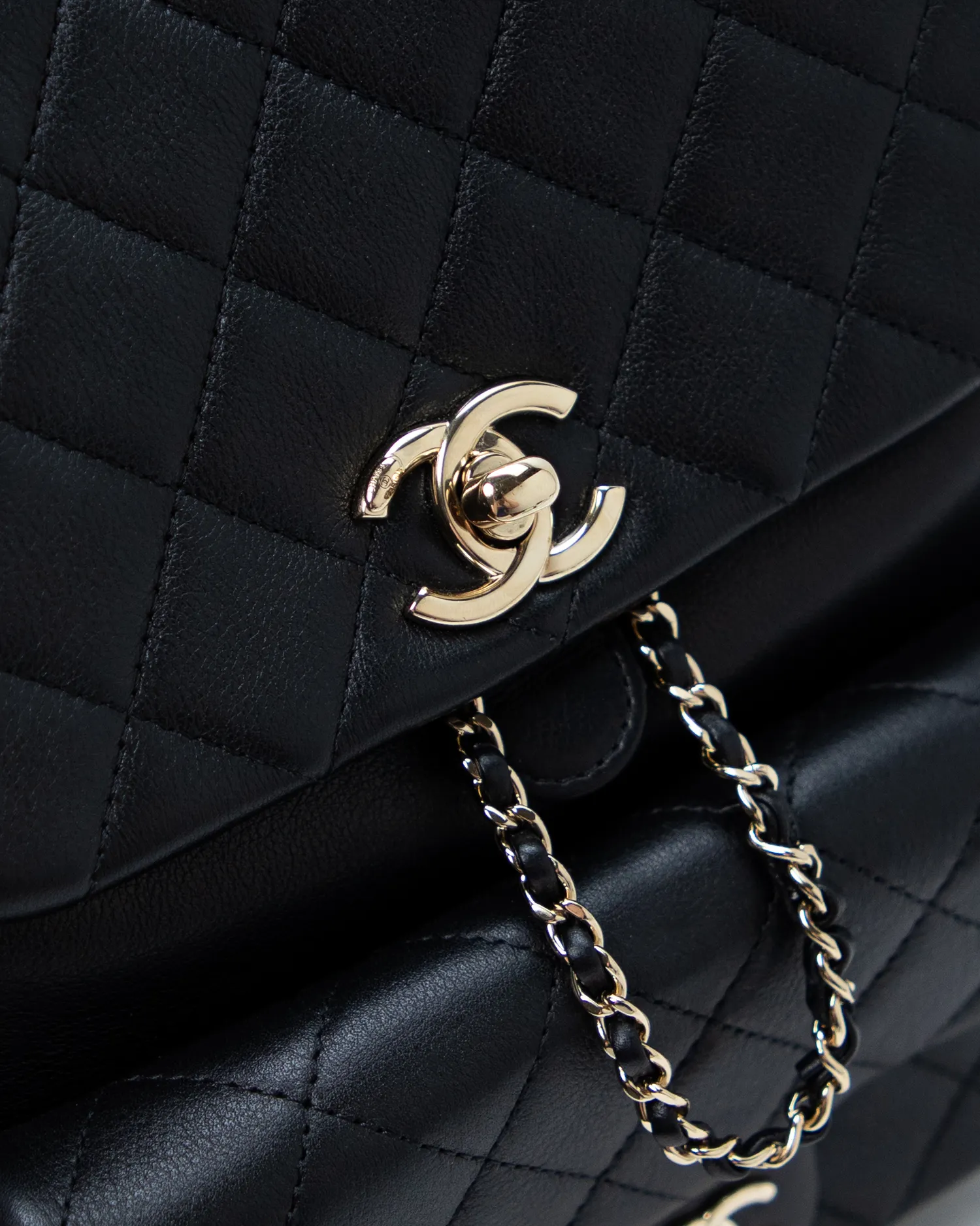 Lambskin Duma Pockets Small Backpack