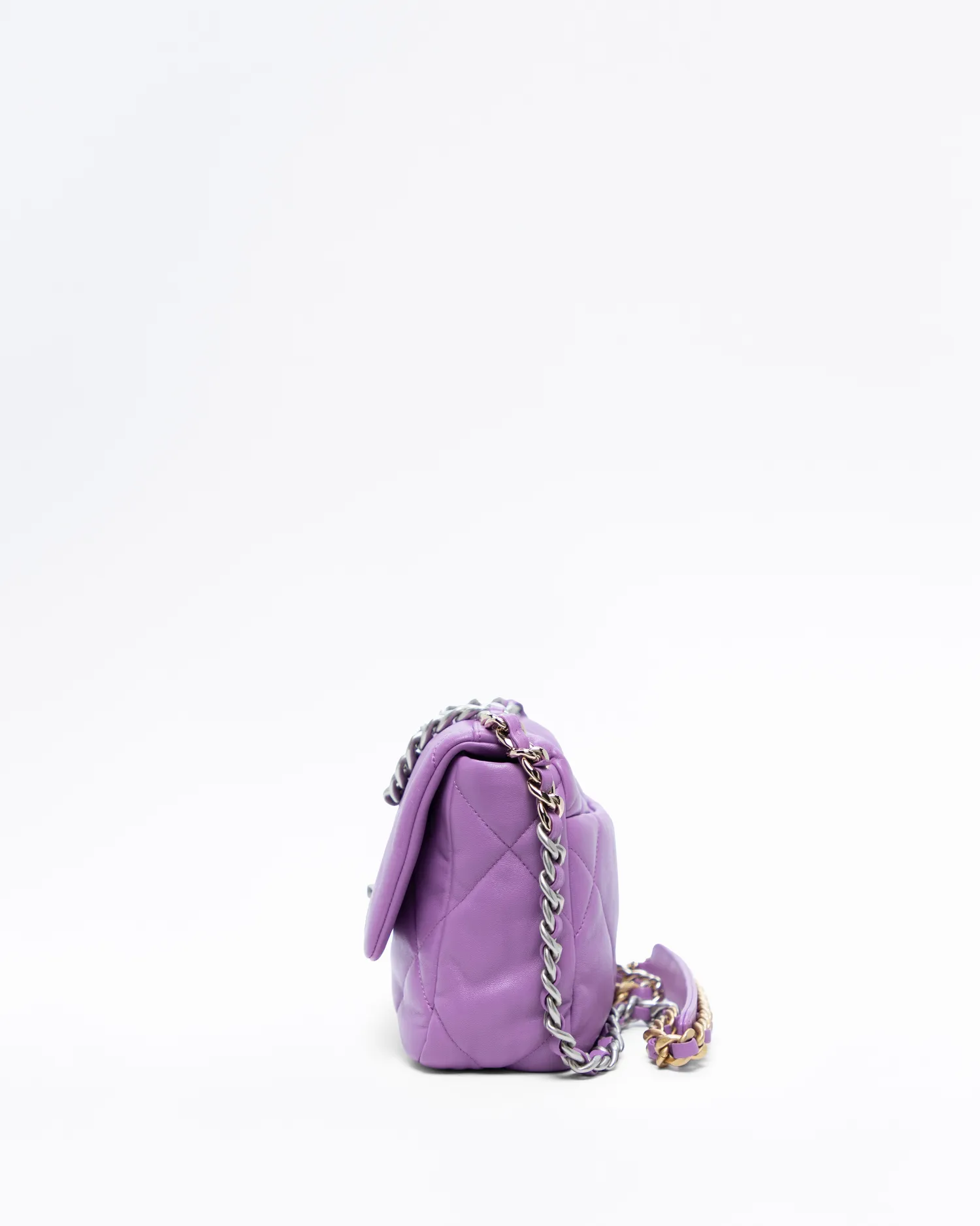 Lambskin Chanel 19 Flap Bag
