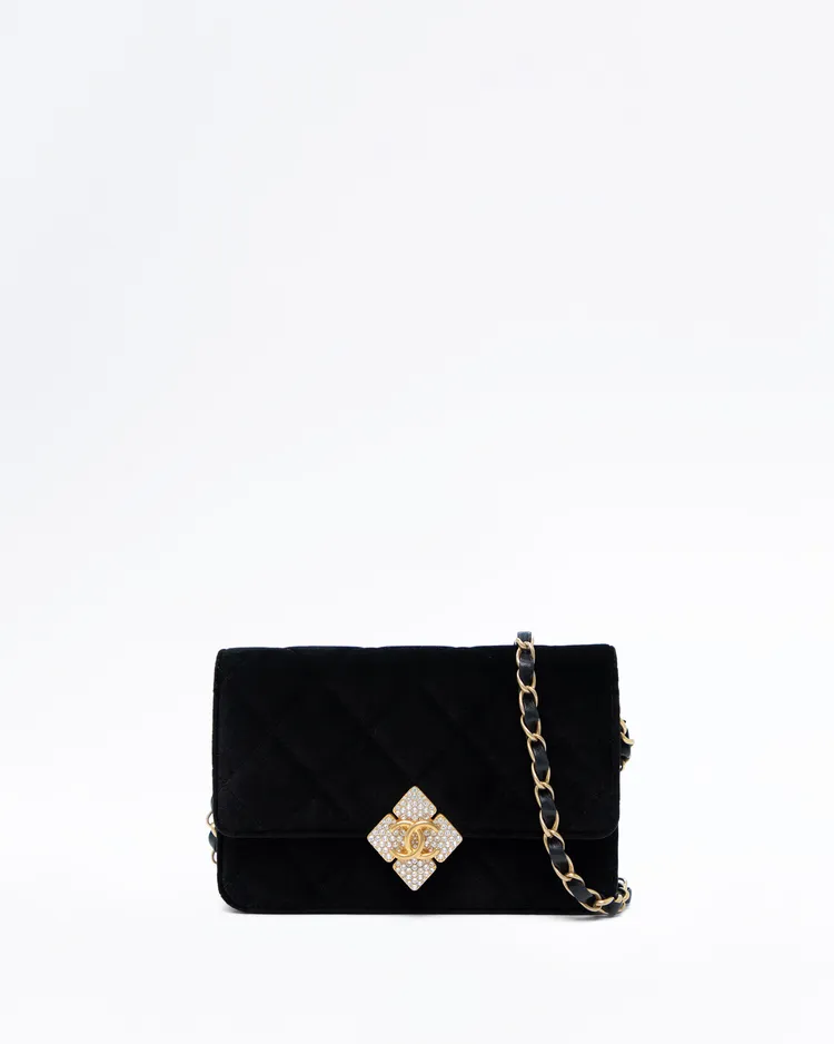 Velvet Paris-Chateau de Chenonceau Wallet on Chain