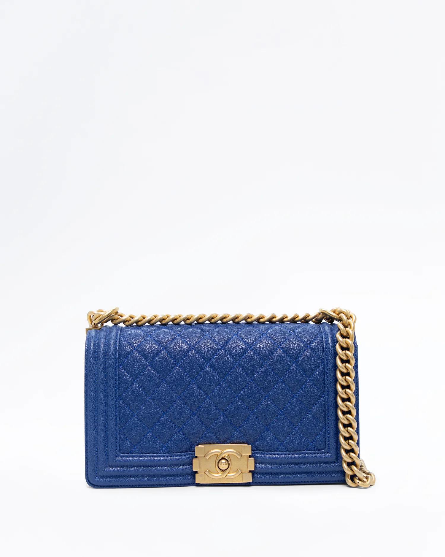 Quilted Old Medium Boy Bag
