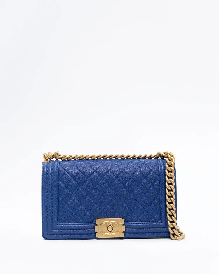 Quilted Old Medium Boy Bag