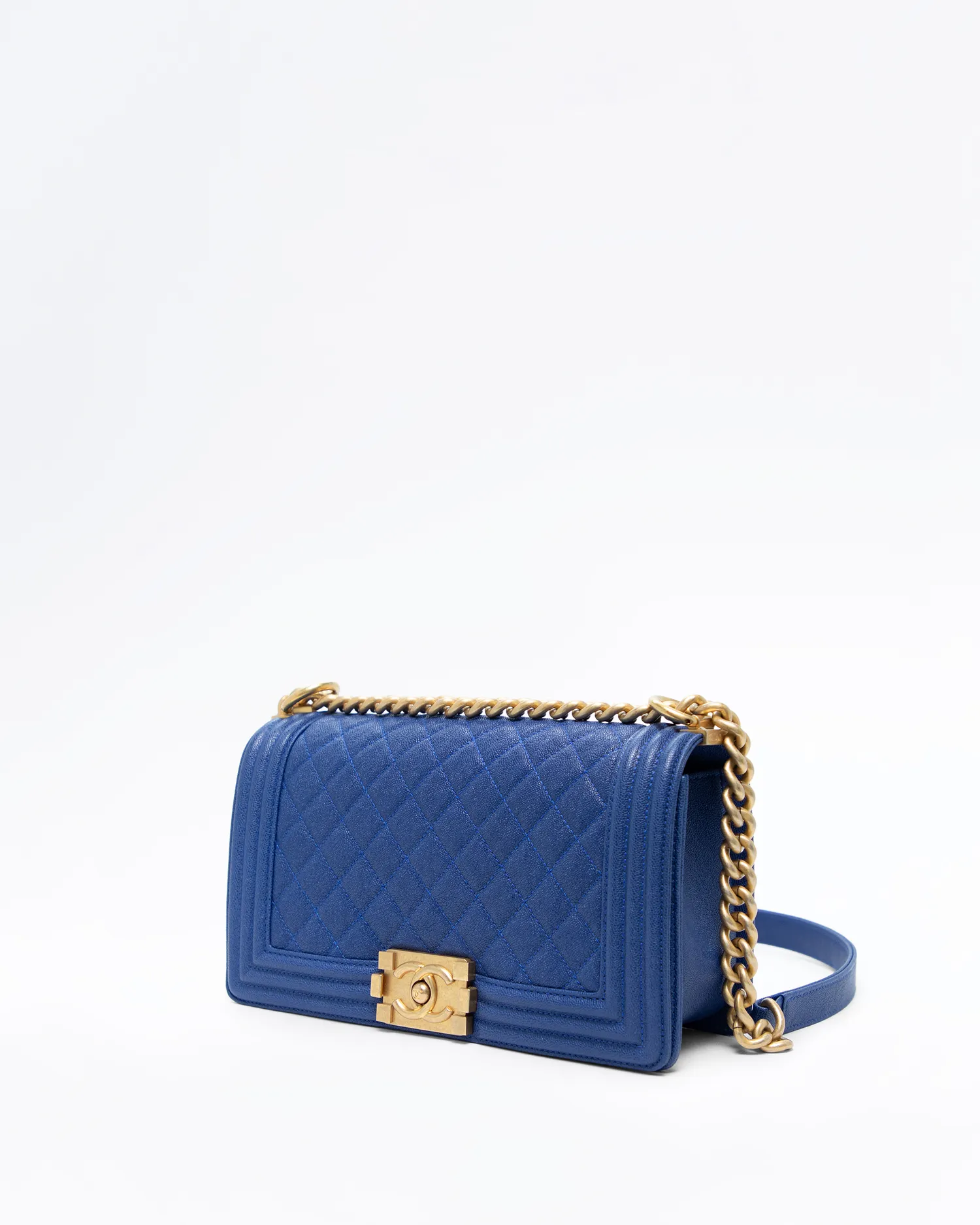Quilted Old Medium Boy Bag