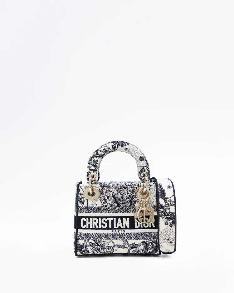 Toile de Jouy Mini Lady D-Lite Bag