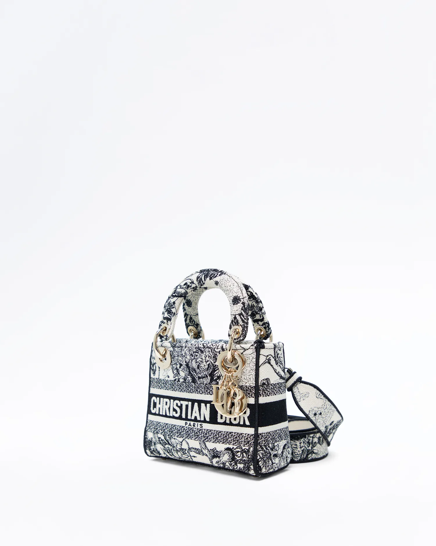 Toile de Jouy Mini Lady D-Lite Bag