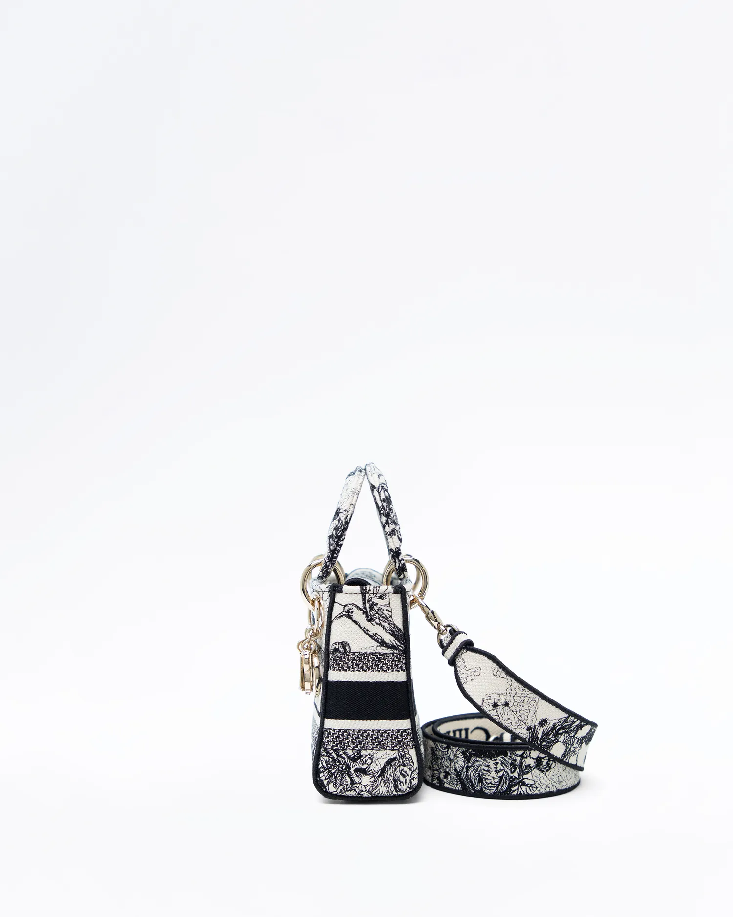 Toile de Jouy Mini Lady D-Lite Bag