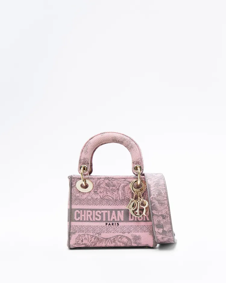 Toile de Jouy Mini Lady D-Lite Bag