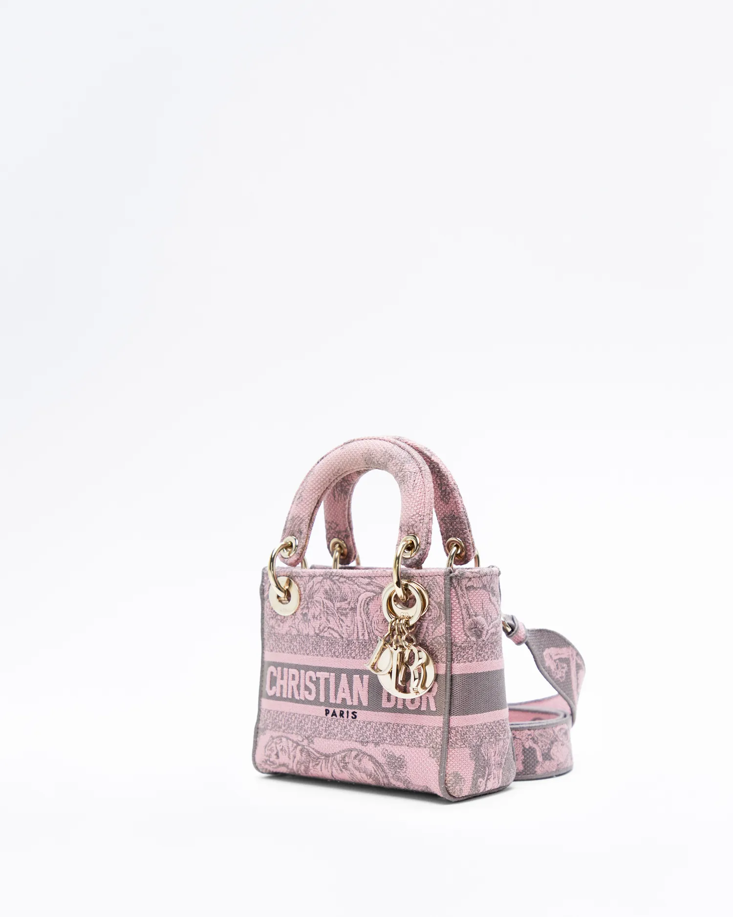 Toile de Jouy Mini Lady D-Lite Bag